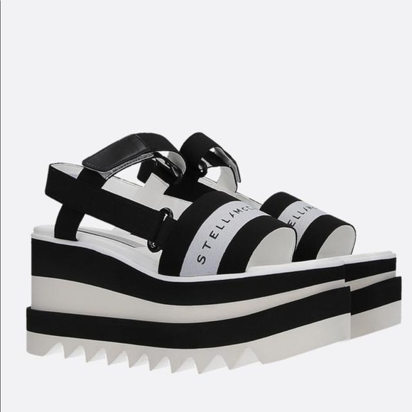 (Sold) Stella McCartney Sneakelyse Sandals - Picture 2 of 8